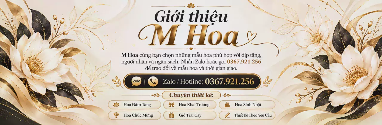 Ảnh bìa Shop hoa tươi Phường Thành Nhất Đắk Lắk - Gửi hoa thay một lời nhắn